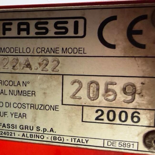 Autoc IVECO DAILY 35C14 – FZ 908 HK – FASSI F22 A.22 (14)