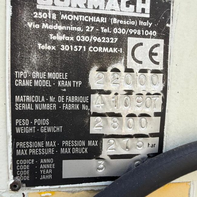 Autoc IVECO STRALIS 350 – CH 580 WR – CORMACH 22000 E4 (19)