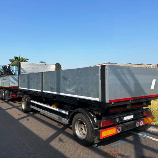 Rimorchio KRONE AZW 18 – XA 403 SR – Cass. Centinato – Cass. Aperto (12)