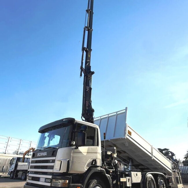 Autoc SCANIA CV P94 – BY 734 GL – HIAB 166 D5 CL + PLE (10)